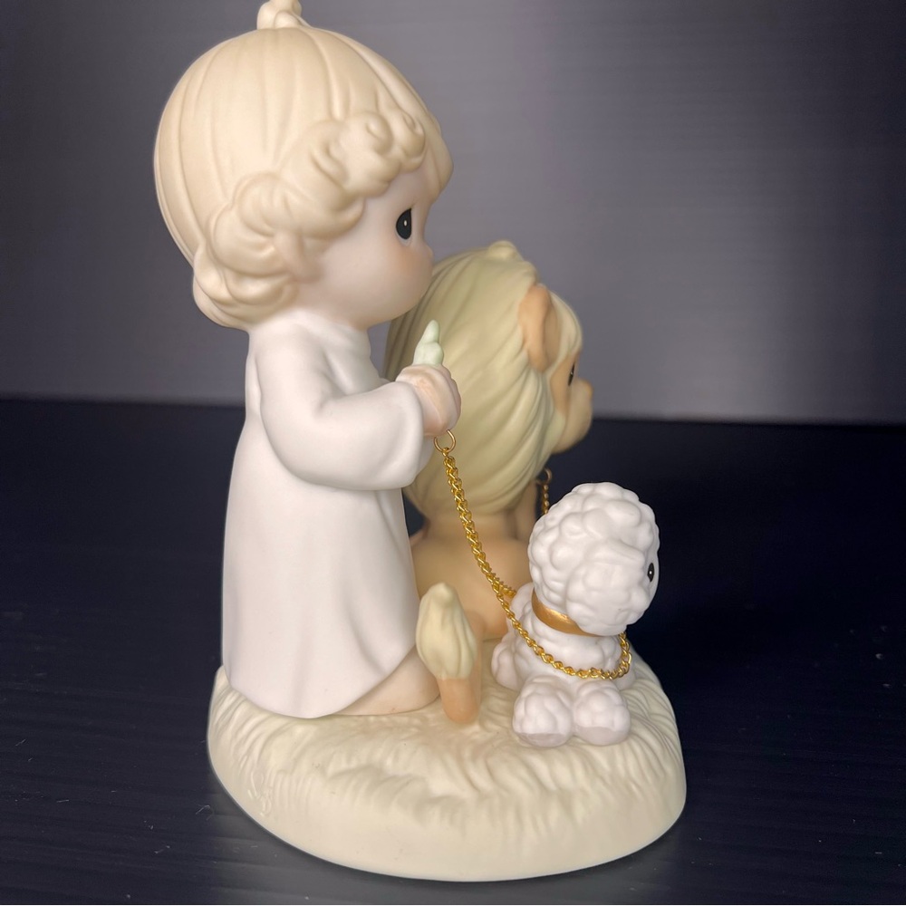 Precious Moments-And A Child Shall Lead Them-E9287R-Vintage 1996 - Picture 4 of 11